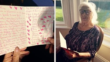 East Sussex care home Residents receive letters from France